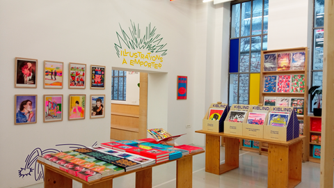 The Kiblind Atelier boutique at 104 in Paris