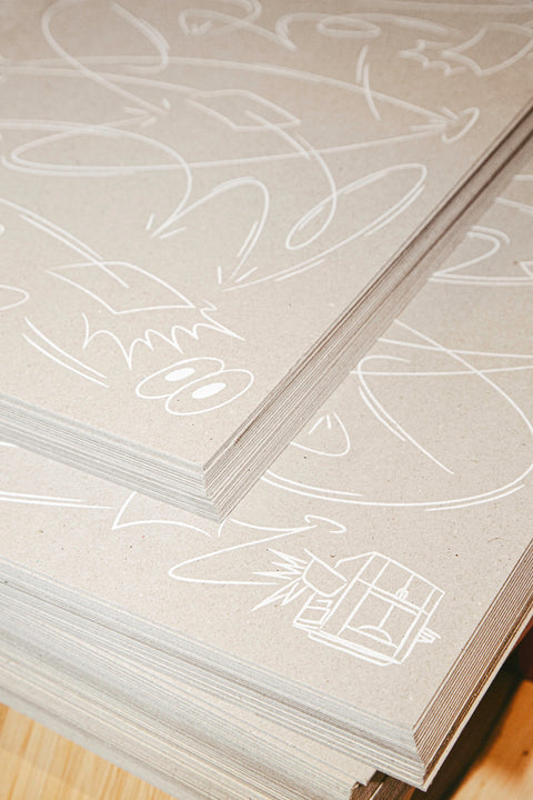 A close-up of the packaging