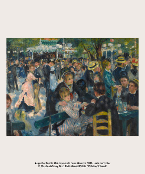 Dance at Le Moulin de la Galette (Auguste Renoir) - María Jesús Contreras