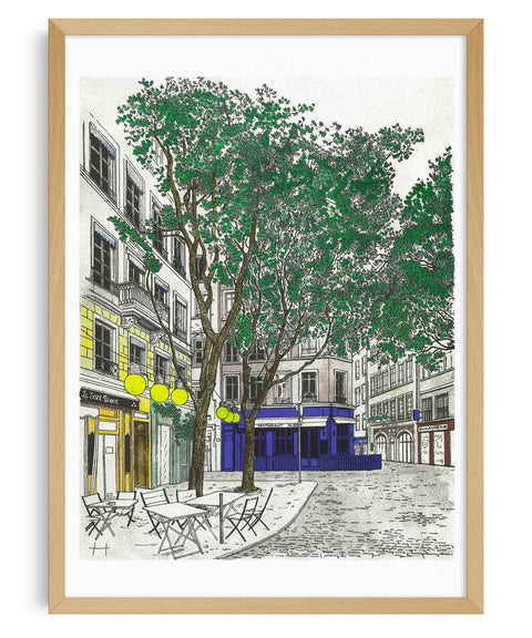 Thibaud Herem - KIBLIND Blanket #74 "Dans ma rue"