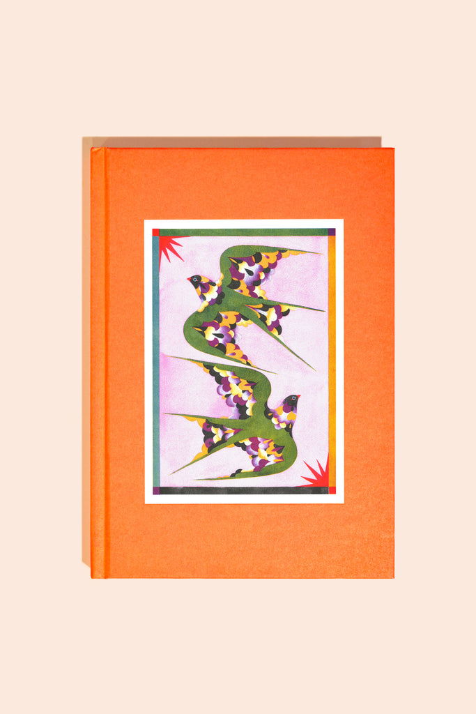 Custom book Orange Fluo