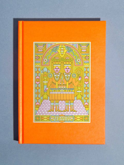 Custom book Orange Fluo