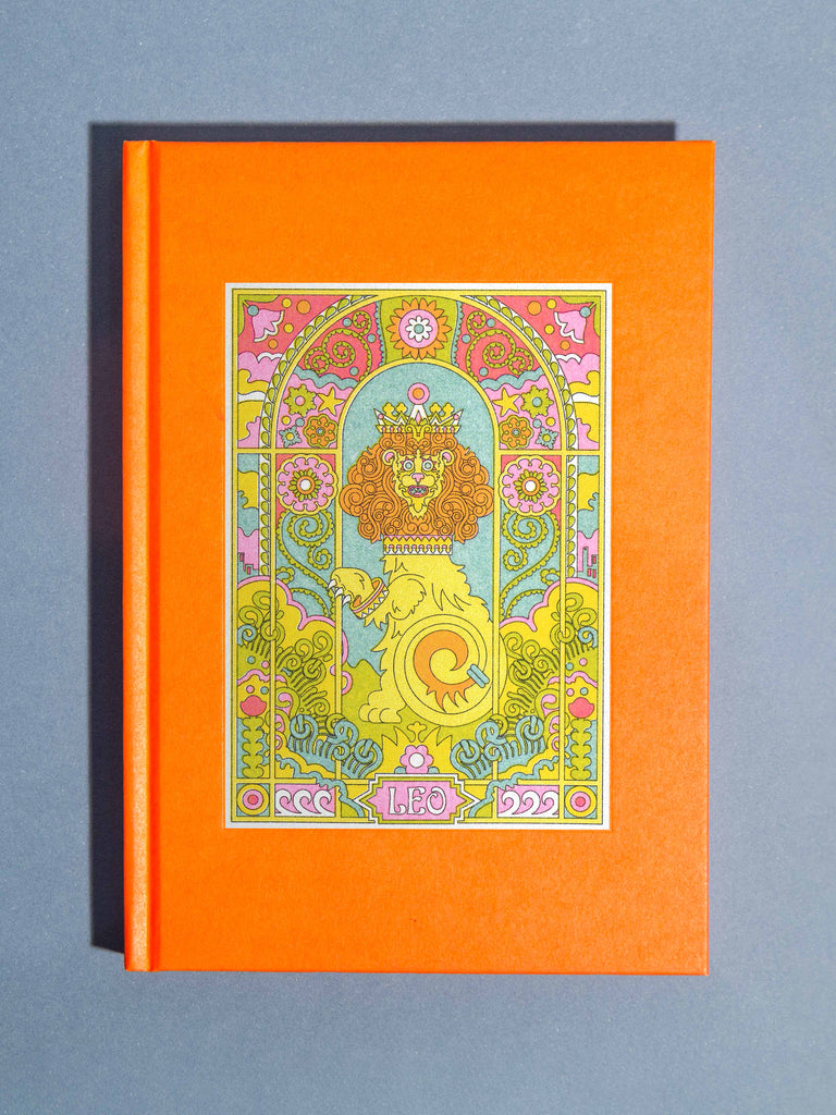 Custom book Orange Fluo