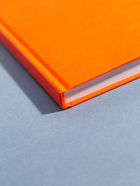 Custom book Orange Fluo