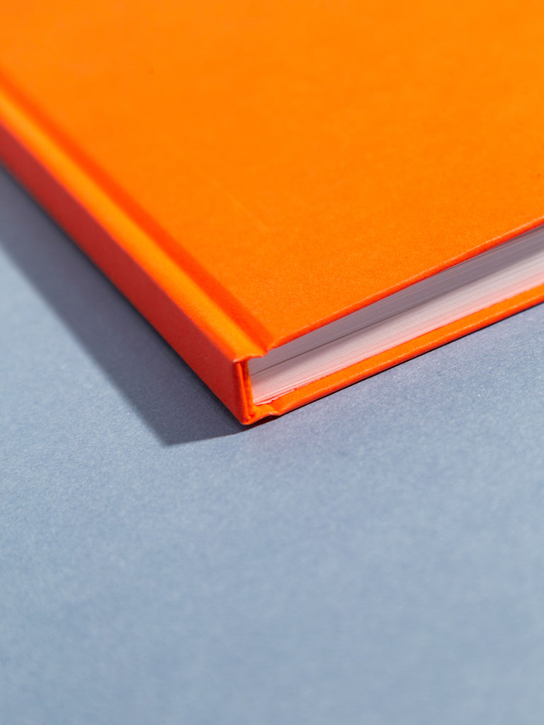 Custom book Orange Fluo