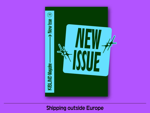 1 year subscription - KIBLIND Magazine [shipping outside Europe]