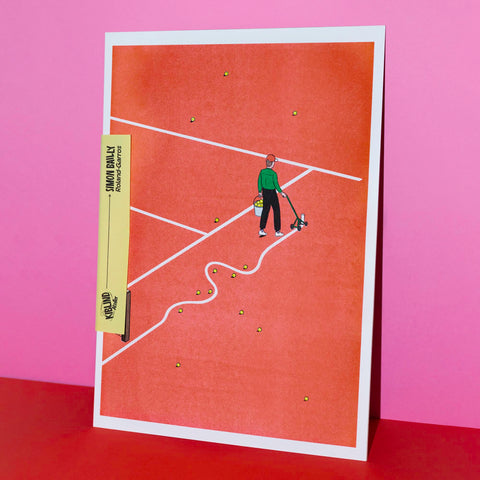Affiche Roland Garros, de Simon Bailly