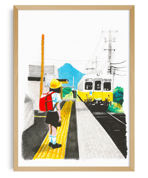 Goo ltd - Dans le train en allant à Amanohashidate