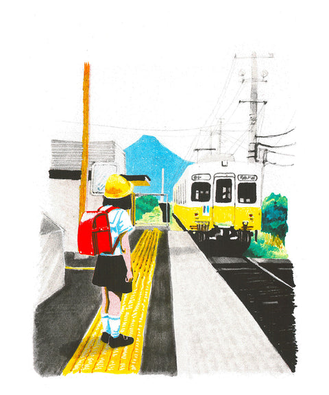 Goo ltd - Dans le train en allant à Amanohashidate