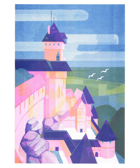 Arisa Fushiki - Alsace, Château du Haut-Koenigsbourg