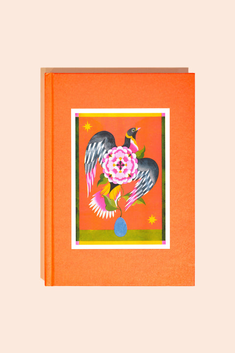 Custom book Orange Fluo