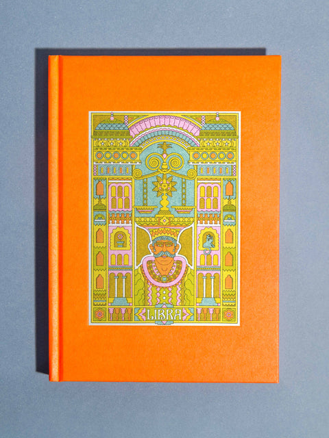 Custom book Orange Fluo