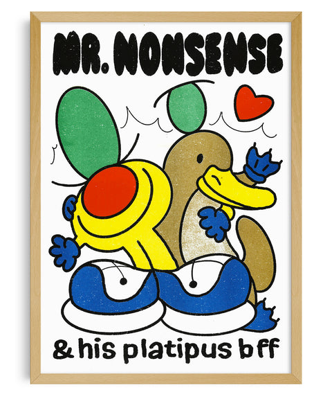 Mr. Nonsense & His Platypus BFF - EN