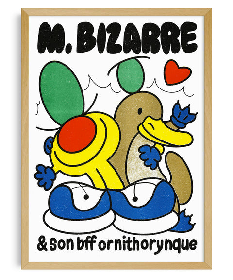 Monsieur Bizarre & son BFF Ornithorynque - FR