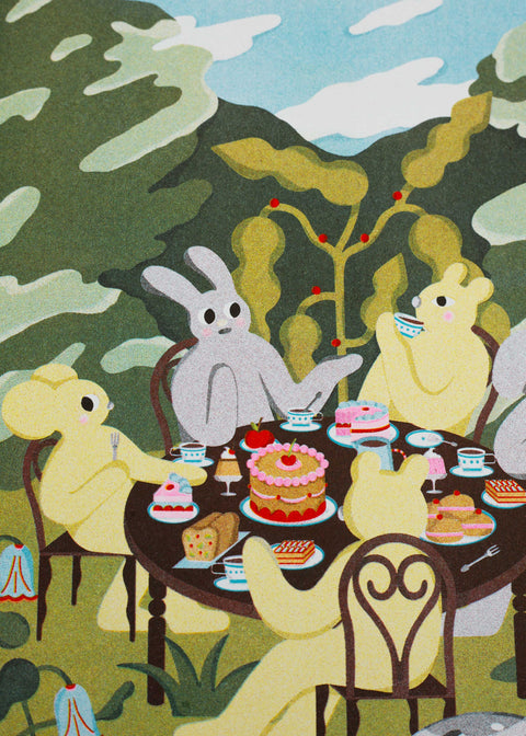 Magda Chmielowska - Afternoon Tea in the Garden