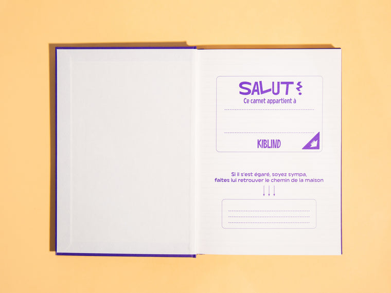 Carnet custom Violet