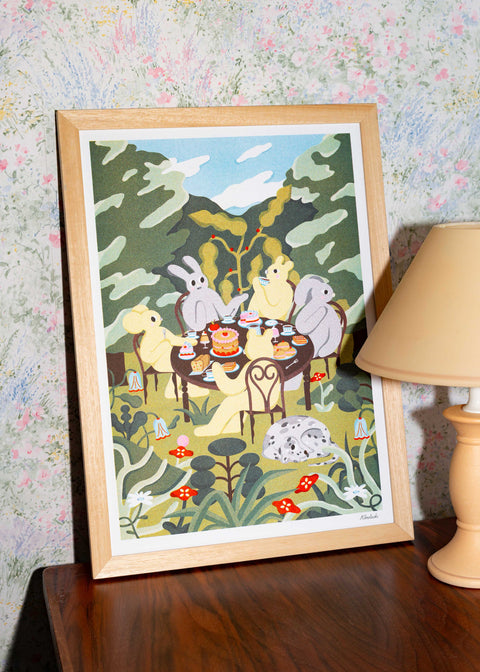 Magda Chmielowska - Afternoon Tea in the Garden