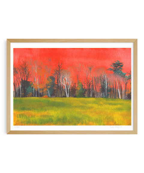 Maïté Grandjouan-red landscape