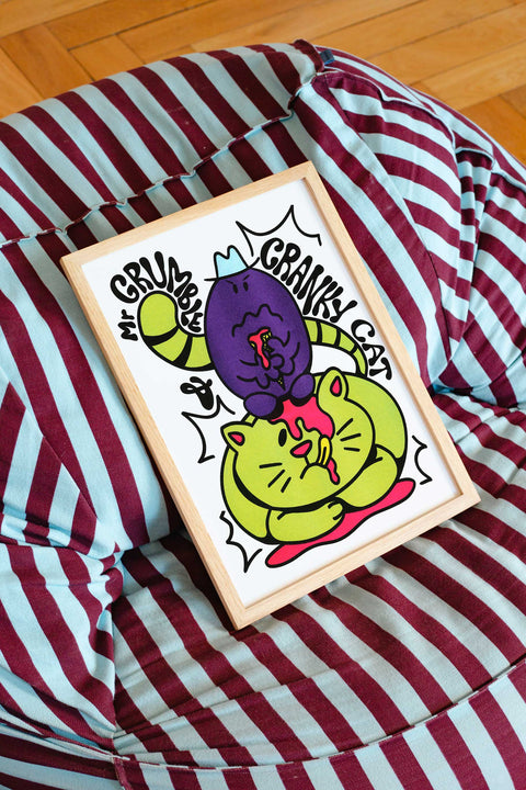 Mr. Grumble & Cranky Cat - EN