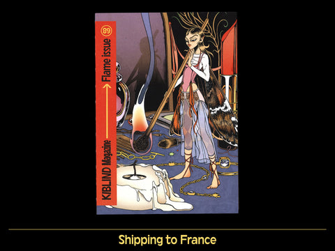 Pre-order the KIBLIND “Flamme” Pack [Shipping to mainland France]