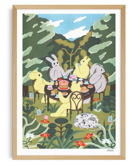 Magda Chmielowska - Afternoon Tea in the Garden