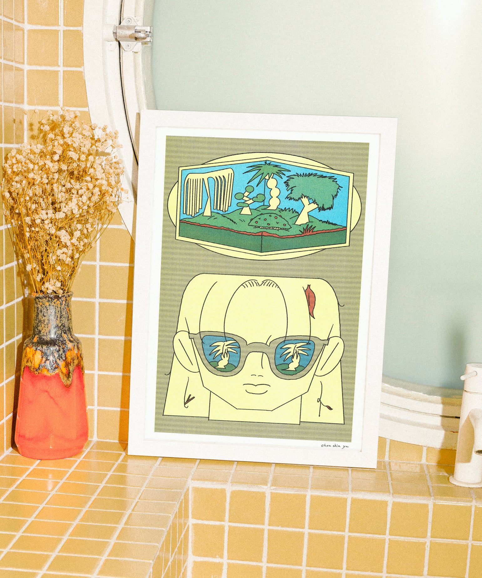 Riso poster by Chou Chia Yu – KIBLIND Atelier