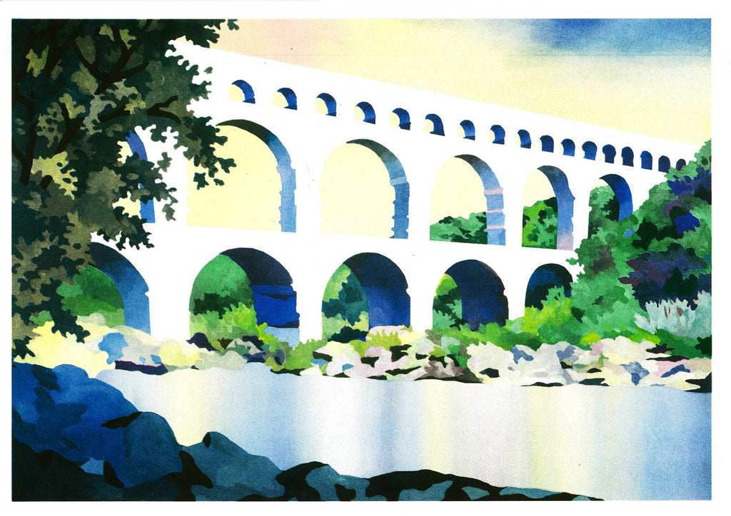 Aglaé Rochette - Le Pont du Gard